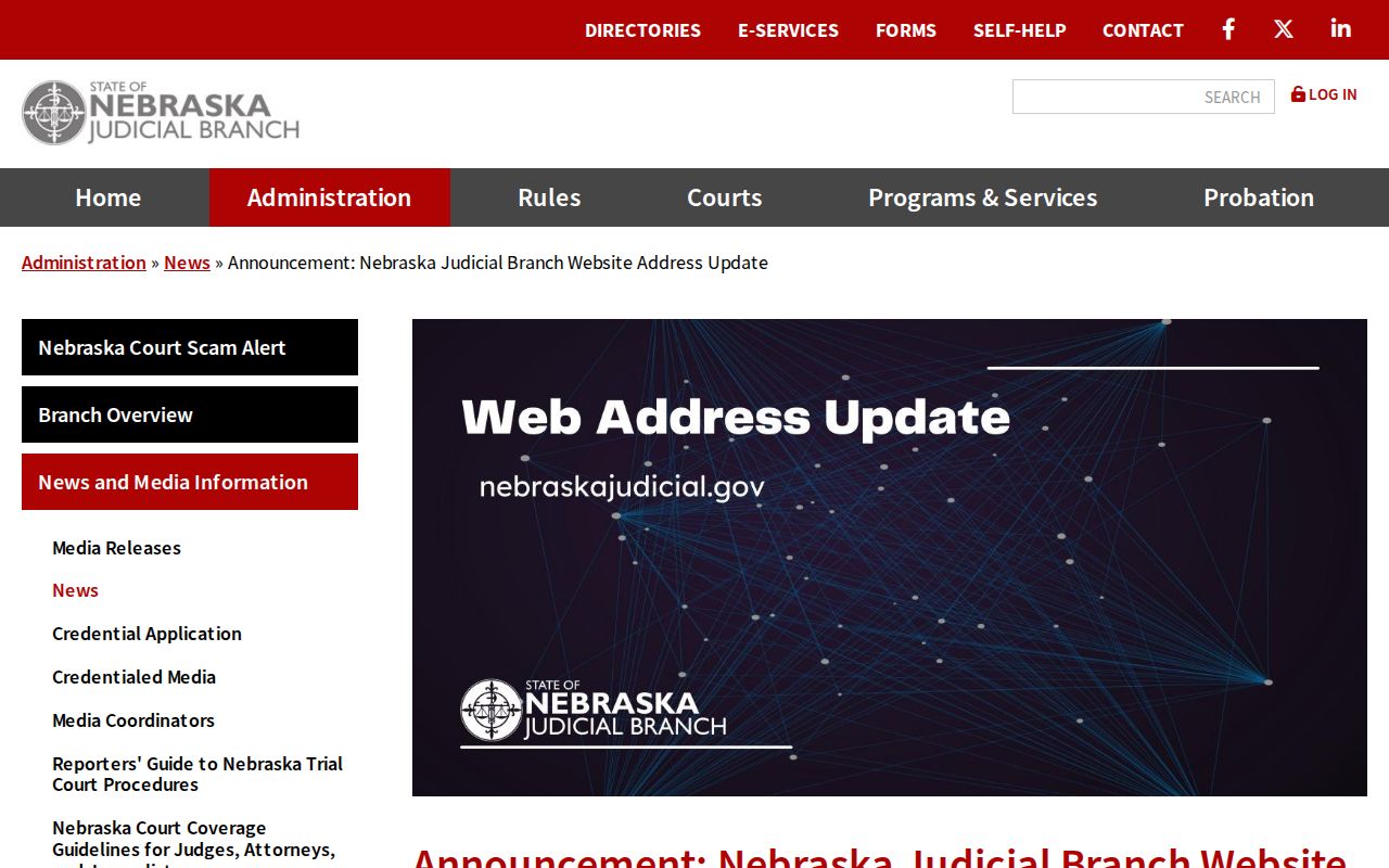 DuBois court docket access through Nebraska Judicial Branch technology