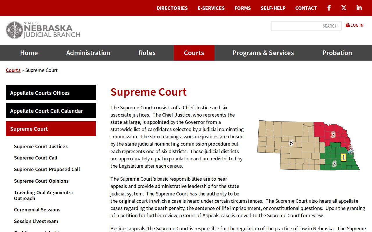 DuBois court docket and Nebraska appellate court records context